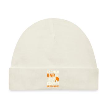 Landwirtschaft Karriere Farmer - Baby Premium Organic Mütze - Naturweiß - Vorne