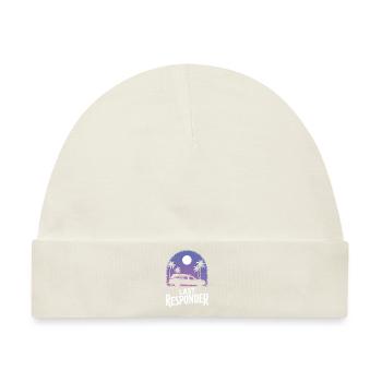 Bestatter Leichenwagen Leichenbestatter - Baby Premium Organic Mütze - Naturweiß - Vorne