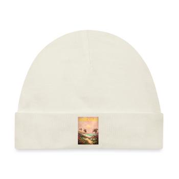 Honduras Stolz Herkunft Geschenk - Baby Premium Organic Mütze - Naturweiß - Vorne