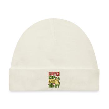 GARTEN ZUPF UND BUDDEL SHIRT - Baby Premium Organic Mütze - Naturweiß - Vorne