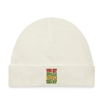 Das ist mein Garten Shirt – Lustiges Gärtner Shirt - Baby Premium Organic Mütze - Naturweiß - Vorne