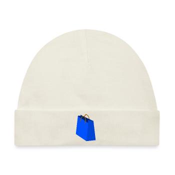 Einkauf Tasche - Baby Premium Organic Mütze - Naturweiß - Vorne