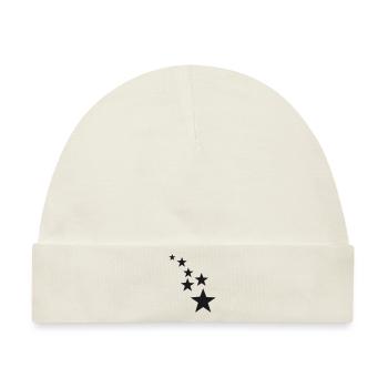Stars - Baby Premium Organic Mütze - Naturweiß - Vorne