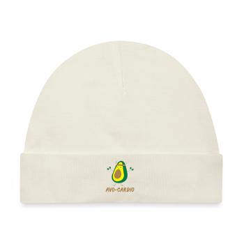 avo cardio - Baby Premium Organic Mütze - Naturweiß - Vorne