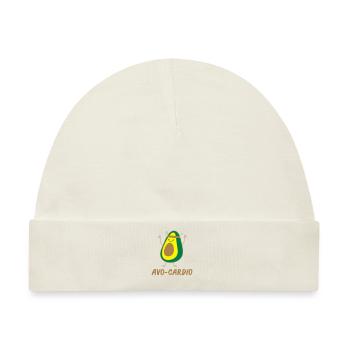 avo cardio - Baby Premium Organic Mütze - Naturweiß - Vorne