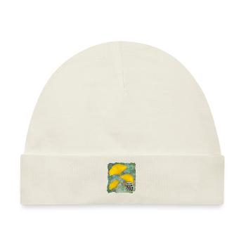 Ginkgo Feng Shui Design Glück - Baby Premium Organic Mütze - Naturweiß - Vorne