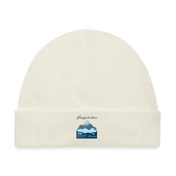 Großglockner austria Skifahren Geschenk Urlaub - Baby Premium Organic Mütze - Naturweiß - Vorne