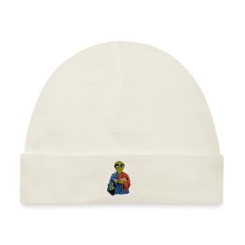 Christentum Religion Kirche Glaube Katholik Christ - Baby Premium Organic Mütze - Naturweiß - Vorne
