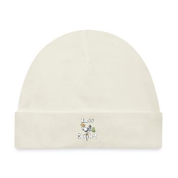 Lustiges Möwen Ostsee Nordsee MOIN für einen - Baby Premium Organic Mütze - Naturweiß - Vorne