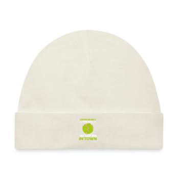 Softball - Baby Premium Organic Mütze - Naturweiß - Vorne
