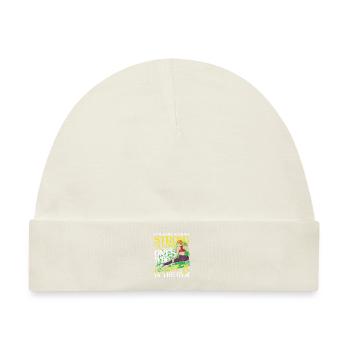 It's Easy To Spot Strong Woman - Baby Premium Organic Mütze - Naturweiß - Vorne