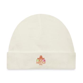 Fiesta Squad - Baby Premium Organic Mütze - Naturweiß - Vorne