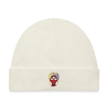 Polen - Baby Premium Organic Mütze - Naturweiß - Vorne