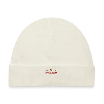 Katalonien - Baby Premium Organic Mütze - Naturweiß - Vorne