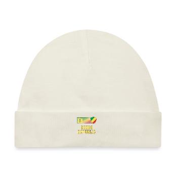 Kongo Republik - Baby Premium Organic Mütze - Naturweiß - Vorne