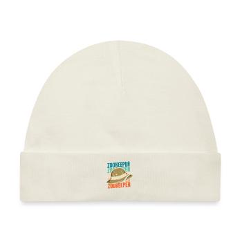 Tierpfleger Zoowärter - Baby Premium Organic Mütze - Naturweiß - Vorne