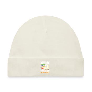 I Just Wrote a Book on Reverse Psychology - Baby Premium Organic Mütze - Naturweiß - Vorne