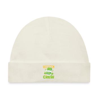 Controller Team - Baby Premium Organic Mütze - Naturweiß - Vorne