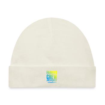 Farming Crew - Baby Premium Organic Mütze - Naturweiß - Vorne