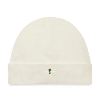 Aztec Calendar - Quetzalcoatl - Baby Premium Organic Mütze - Naturweiß - Vorne