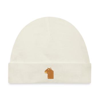 Capybara Capibara - Baby Premium Organic Mütze - Naturweiß - Vorne