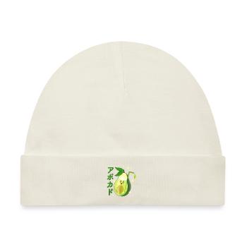 Kawaii Avocado Saft - Baby Premium Organic Mütze - Naturweiß - Vorne
