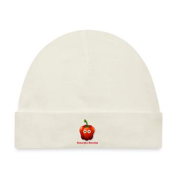 Scharfes kostüm,kostüm, habanero,chilli - Baby Premium Organic Mütze - Naturweiß - Vorne