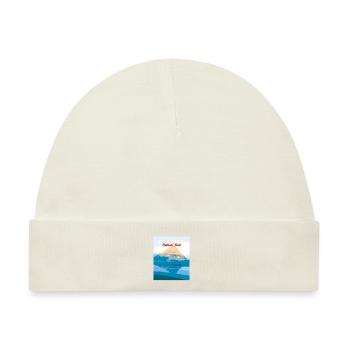 Gletscher-Nationalpark Britisch-Kolumbien Kanada - Baby Premium Organic Mütze - Naturweiß - Vorne