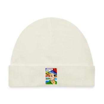 Cowboy Neal Cassady - Baby Premium Organic Mütze - Naturweiß - Vorne