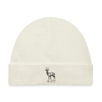 antilope antelope impala hartebeest kudu oryx papa - Baby Premium Organic Mütze - Naturweiß - Vorne