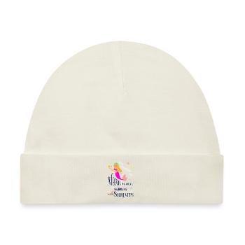 Meerjungfrau - Baby Premium Organic Mütze - Naturweiß - Vorne