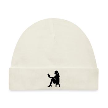 Die anonyme Leserin - Baby Premium Organic Mütze - Naturweiß - Vorne