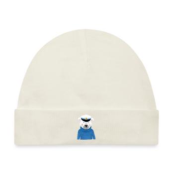 Seebär - Baby Premium Organic Mütze - Naturweiß - Vorne