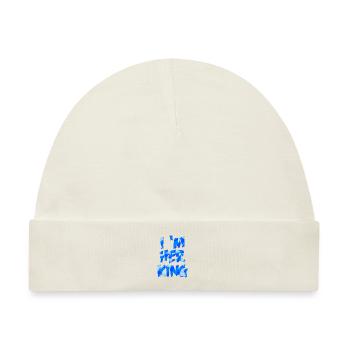 I'M HER KING - Baby Premium Organic Mütze - Naturweiß - Vorne