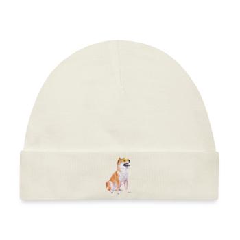 Sunglasses Shiba - Baby Premium Organic Mütze - Naturweiß - Vorne