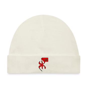 Amazigh Marokko - Baby Premium Organic Mütze - Naturweiß - Vorne