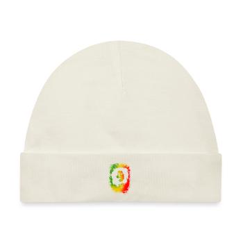 Ondoyance - Schablone rasta - Baby Premium Organic Mütze - Naturweiß - Vorne