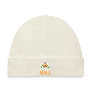 Bali - Baby Premium Organic Mütze - Naturweiß - Vorne