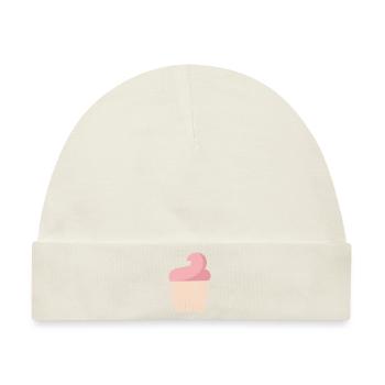 cupcake - Baby Premium Organic Mütze - Naturweiß - Vorne