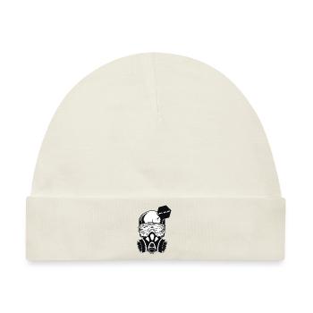 FPV-Head Logo - Baby Premium Organic Mütze - Naturweiß - Vorne