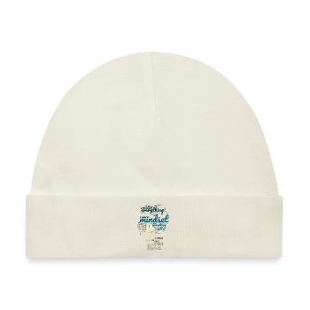 Mindset is Everything - Baby Premium Organic Mütze - Naturweiß - Vorne