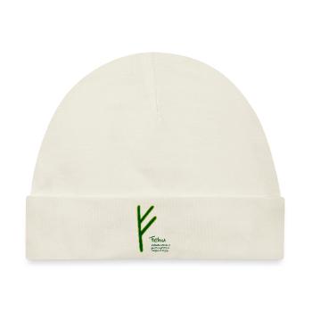 fehu - Baby Premium Organic Mütze - Naturweiß - Vorne