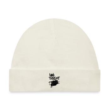 MinorThreat for Baby Punks - Baby Premium Organic Mütze - Naturweiß - Vorne