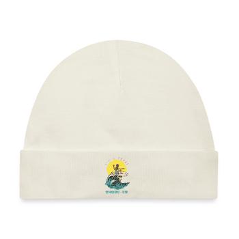 I'm A Total Shore-Er Funny Retro Surfer - Baby Premium Organic Mütze - Naturweiß - Vorne