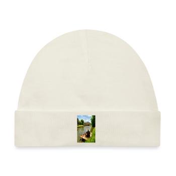 Martin Bond Style 2 Geschenk - Baby Premium Organic Mütze - Naturweiß - Vorne