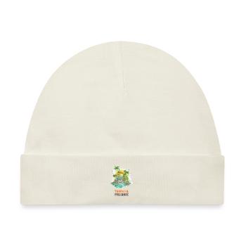 Tropisches Paradies - Baby Premium Organic Mütze - Naturweiß - Vorne