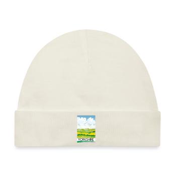Yorkshire: Machen Sie eine Pause - Baby Premium Organic Mütze - Naturweiß - Vorne