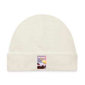Nevada USA Oldtimer - Baby Premium Organic Mütze - Naturweiß - Vorne