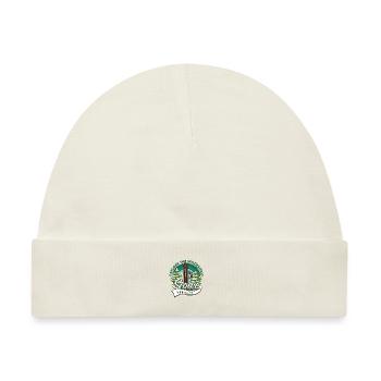 Stowe Vermont Ski-Logo - Baby Premium Organic Mütze - Naturweiß - Vorne