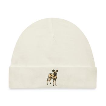 Wildhund - Baby Premium Organic Mütze - Naturweiß - Vorne
